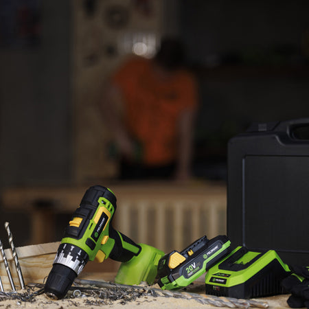 Mașină de găurit cu percuție fără acumulator de 20 V și cuplu maxim de 35 N·m Fieldmann F-FDUV70105-0