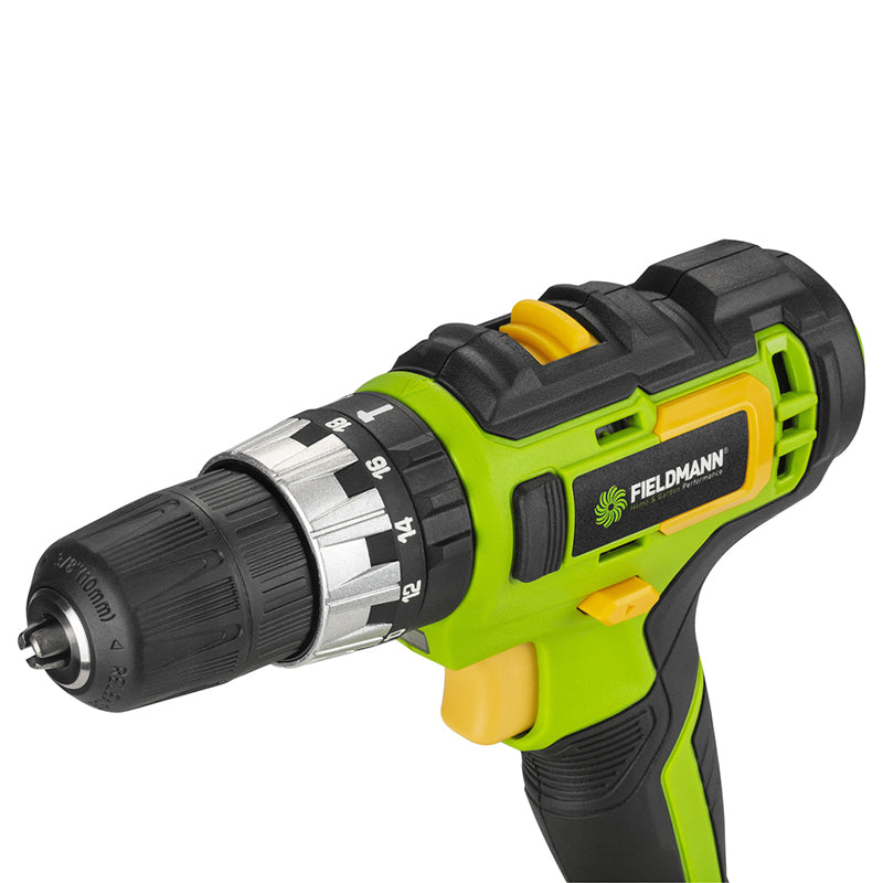 Mașină de găurit cu percuție fără acumulator de 20 V și cuplu maxim de 35 N·m Fieldmann F-FDUV70105-0