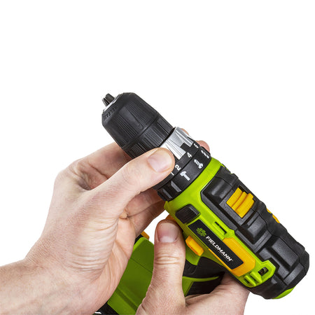 Mașină de găurit cu percuție fără acumulator de 20 V și cuplu maxim de 35 N·m Fieldmann F-FDUV70105-0