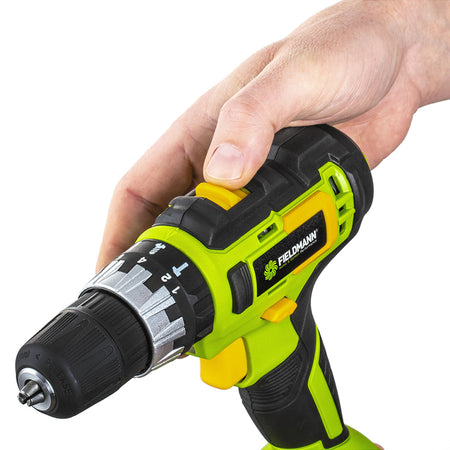 Mașină de găurit cu percuție fără acumulator de 20 V și cuplu maxim de 35 N·m Fieldmann F-FDUV70105-0