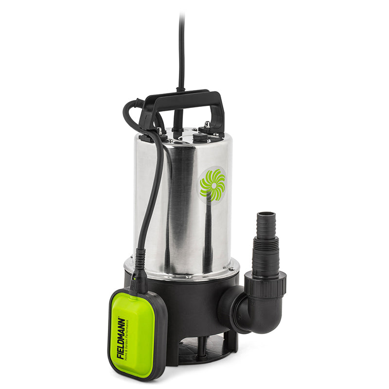 Pompă submersibilă pentru apă murdară Fieldmann F-FVC4002-EK cu putere 900 W și debit 14 500 l/oră