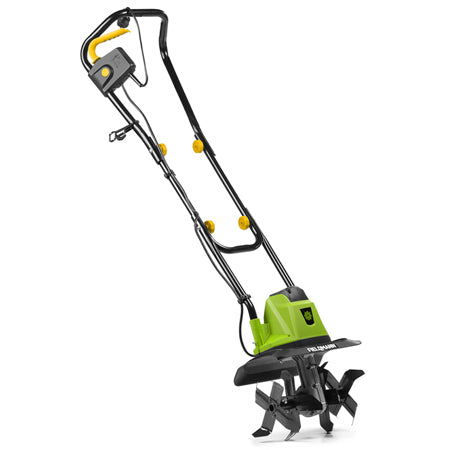 Cultivator electric 750 W, 32 cm, 4 lame, ghidon rabatabil Fieldmann F-FZK2002-E