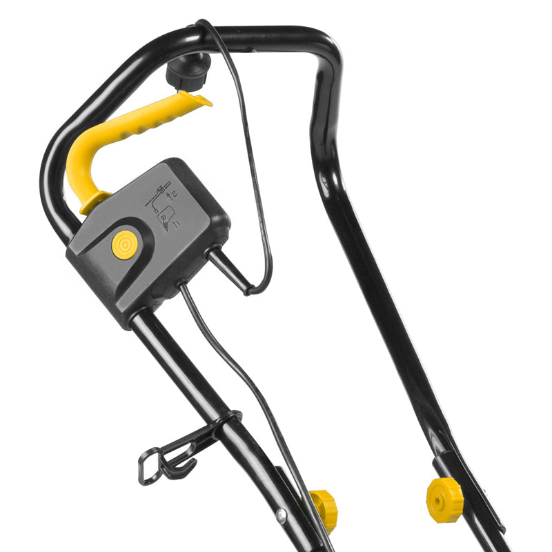 Cultivator electric 750 W, 32 cm, 4 lame, ghidon rabatabil Fieldmann F-FZK2002-E