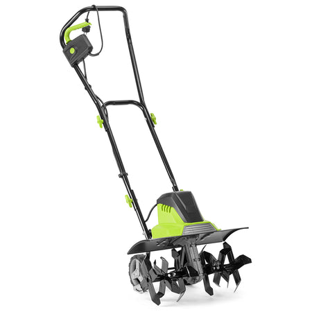 Cultivator electric 1200 W, 40 cm, 6 lame, ghidon rabatabil Fieldmann F-FZK2004-E