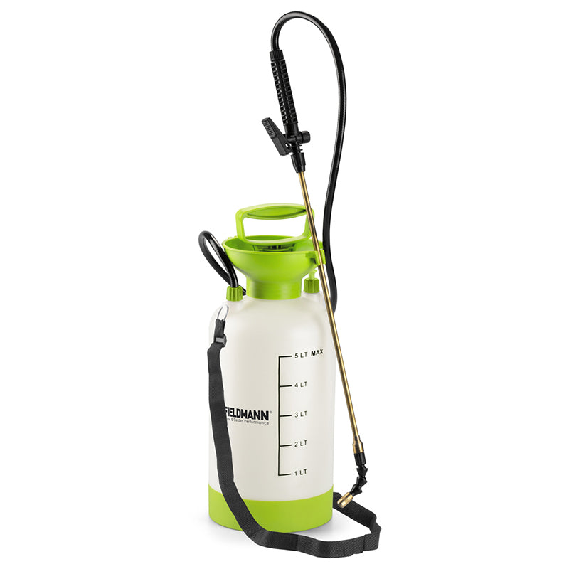 Pulverizator manual 5 l, duză metalică, supapă presiune Fieldmann F-FZO8060