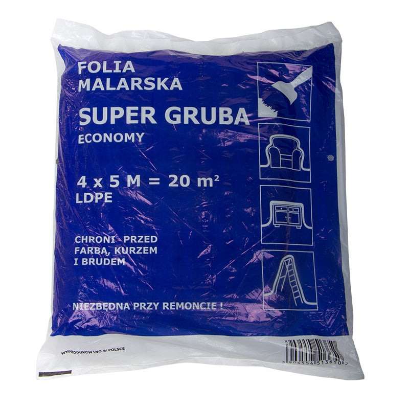 Folie protecție POLONIA pentru acoperit, 4×5 mm
