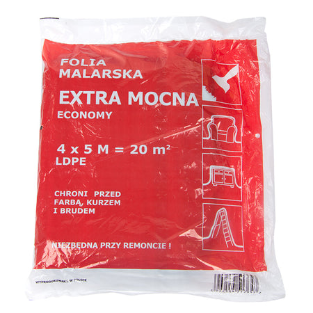 Folie protecție POLONIA pentru acoperit, 4×5 mm