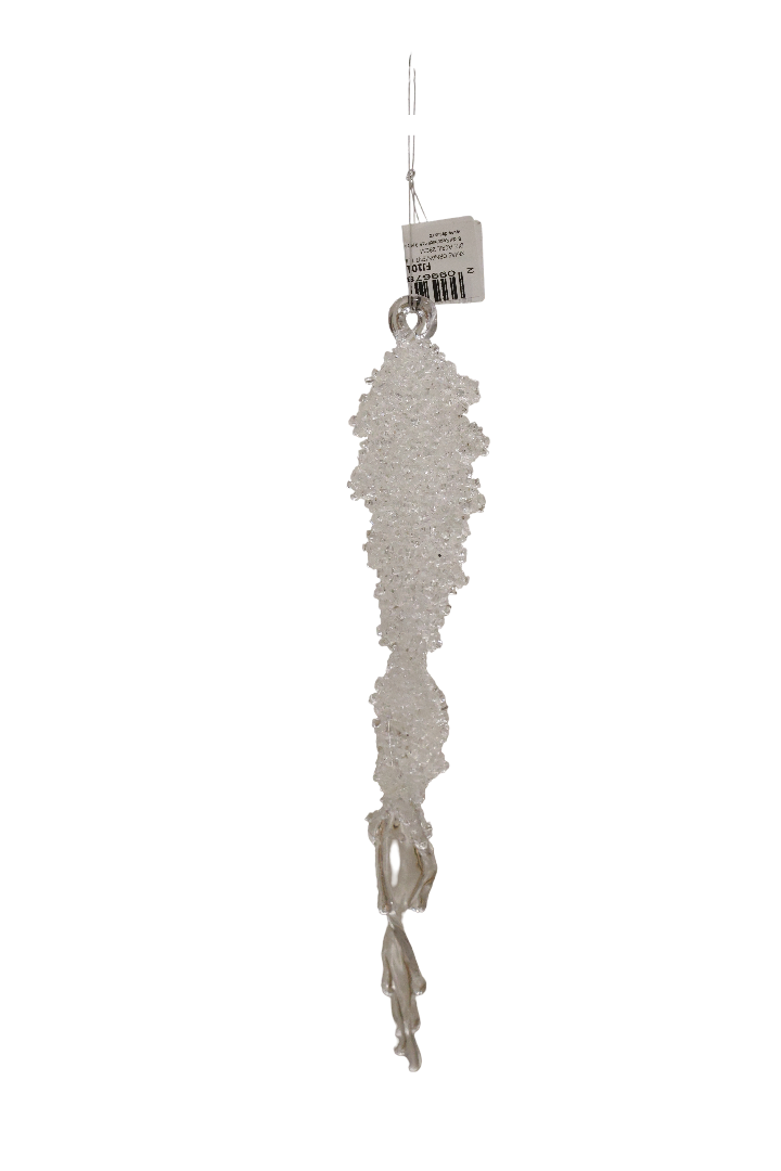 XMAS ORNAMENT TURTURE SPIRALAT DE AGATAT DIN ACRIL 28CM