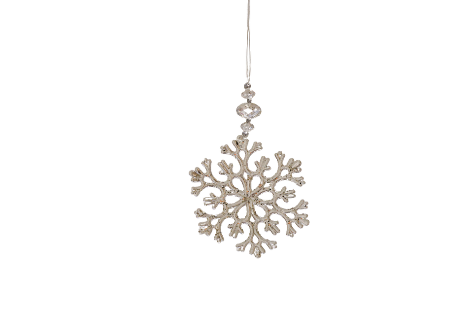 XMAS FULG AURIU DE AGATAT DIN PLASTIC 15CM
