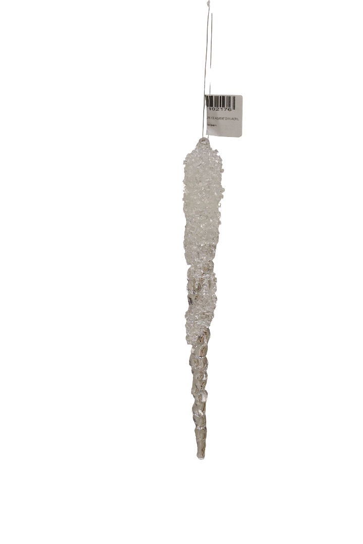 XMAS ORNAMENT TURTURE DE AGATAT DIIN ACRIL 22CM