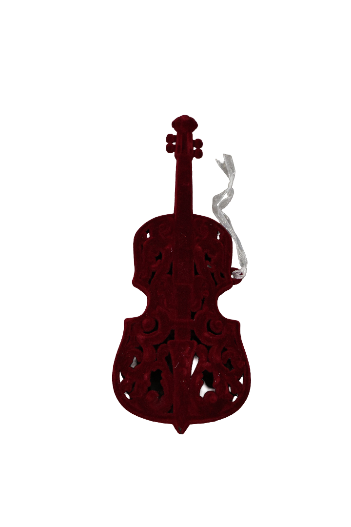 XMAS ORNAMENT DE AGATAT VIOARA GRENA DIN PLASTIC GRENA