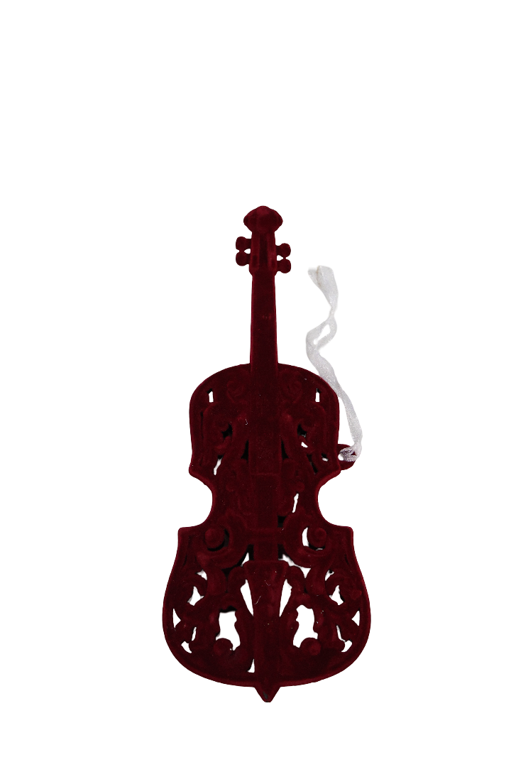 XMAS ORNAMENT DE AGATAT VIOARA GRENA DIN PLASTIC GRENA