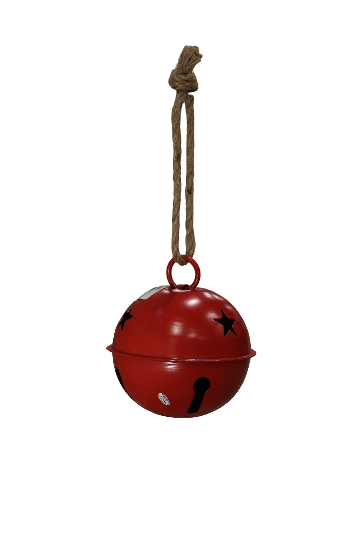 XMAS CLOPOTEL METALIC ROSU DE AGATAT D873033-14