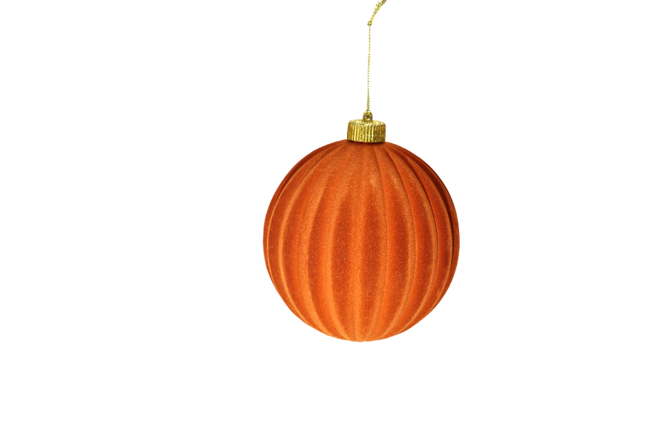 XMAS GLOB CATIFEA MARO 15 CM  DIN PLASTIC