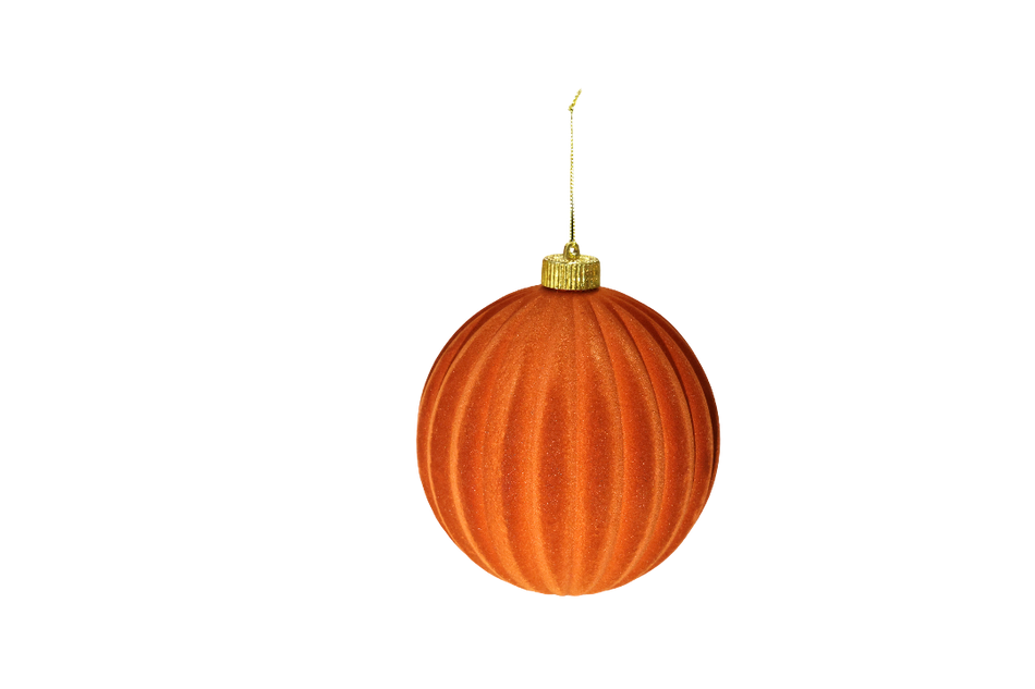 XMAS GLOB CATIFEA MARO 15 CM  DIN PLASTIC