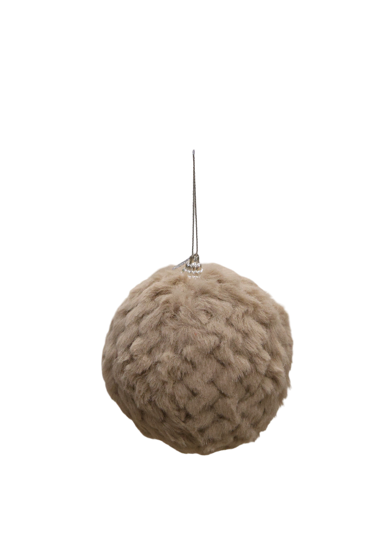 XMAS ORNAMENT 10 CM CU BLANITA CAPUCINO