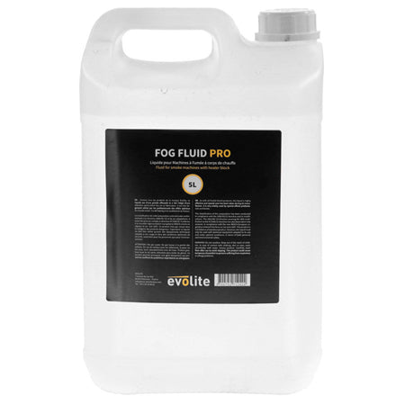 Lichid de fum greu 5 l pentru mașini de fum Evolite FOGFLDPRO5L