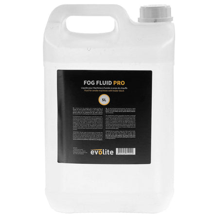 Lichid de fum greu 5 l pentru mașini de fum Evolite FOGFLDPRO5L