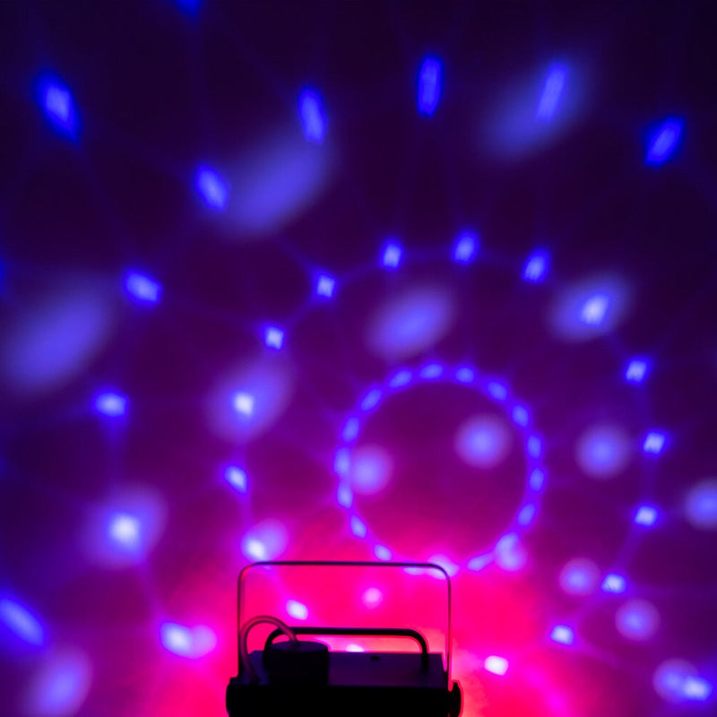 Mașină de fum cu efect Astro RGB, 700 W, telecomandă wireless Ibiza Light FOGGY-ASTRO