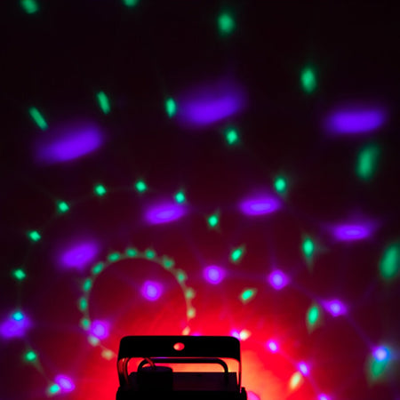 Mașină de fum cu efect Astro RGB, 700 W, telecomandă wireless Ibiza Light FOGGY-ASTRO