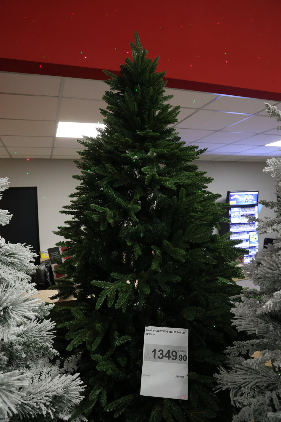 XMAS BRAD VERDE INCHIS 240 CM SP1053A