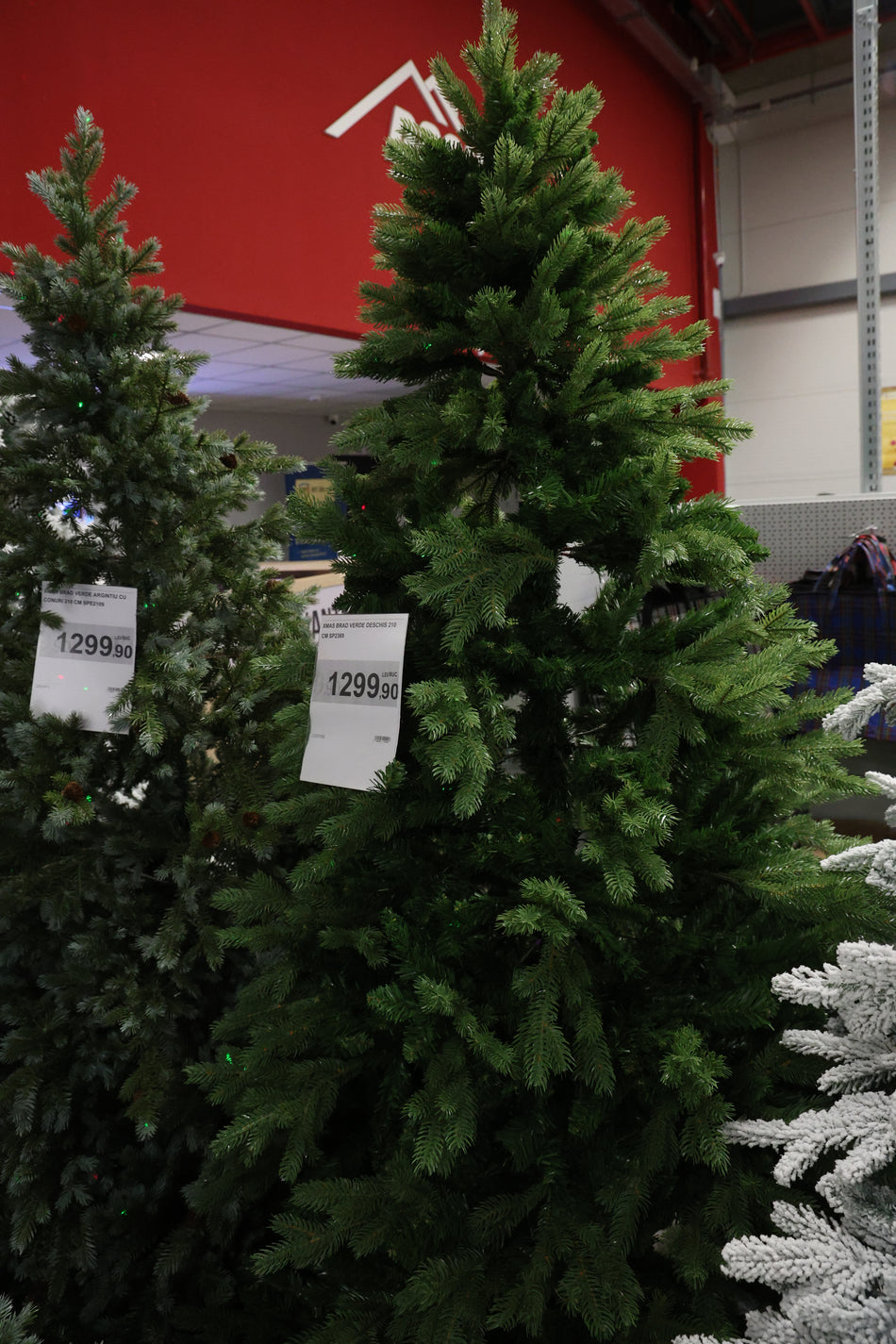 XMAS BRAD VERDE DESCHIS 210 CM SP2369