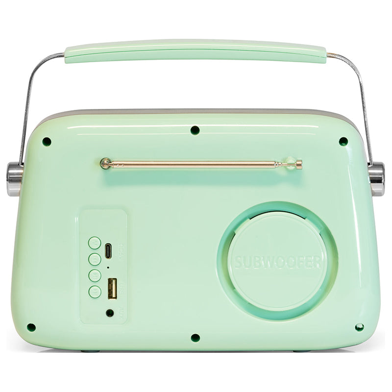 Radio FM portabil cu Bluetooth, USB și AUX retro Madison