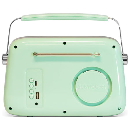 Radio FM portabil cu Bluetooth, USB și AUX retro Madison