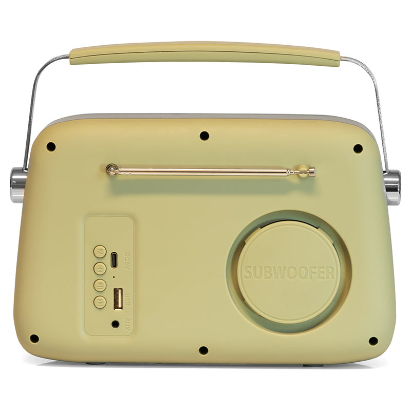 Radio FM portabil cu Bluetooth, USB și AUX retro Madison
