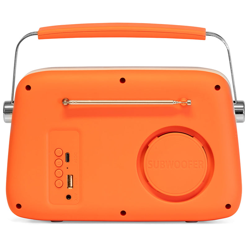 Radio FM portabil cu Bluetooth, USB și AUX retro Madison