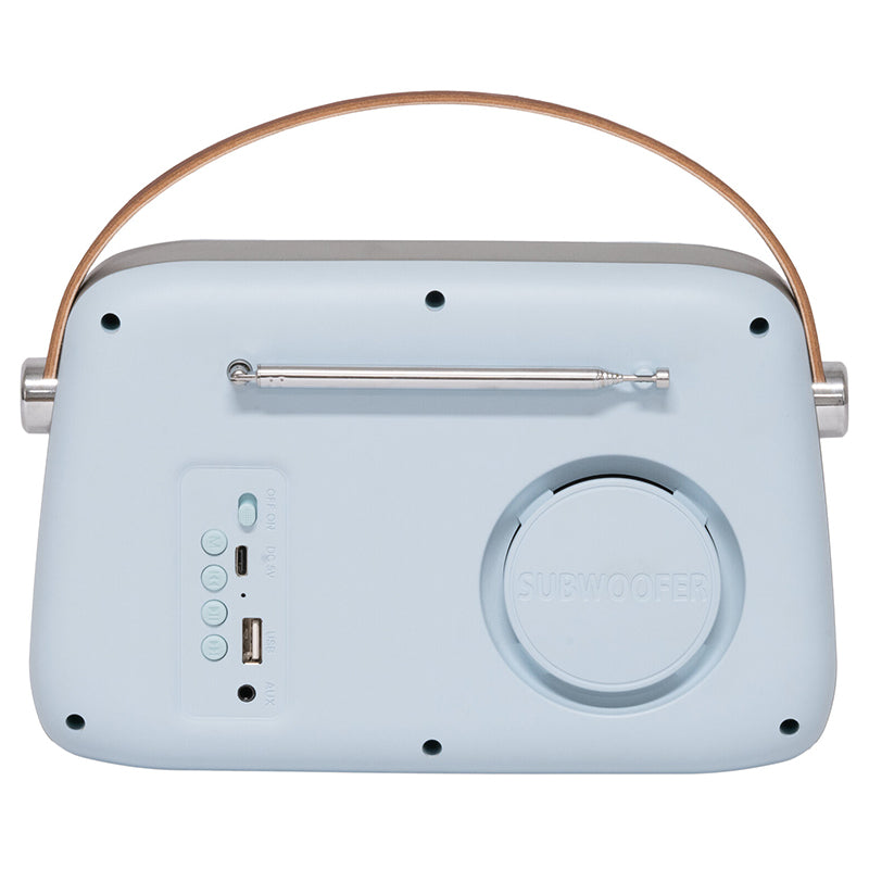 Radio FM/DAB portabil vintage 30 W Bluetooth/AUX Madison FREESOUNDBL30
