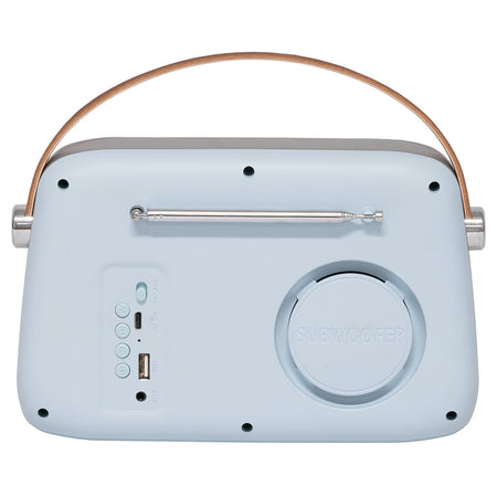 Radio FM/DAB portabil vintage 30 W Bluetooth/AUX Madison FREESOUNDBL30