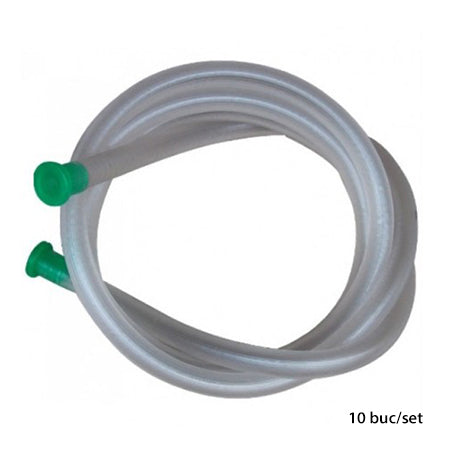 Furtunuri siliconate lichide alimentare 1,6 m, set 10 bucăți ROMPROFIX FSLA16-10