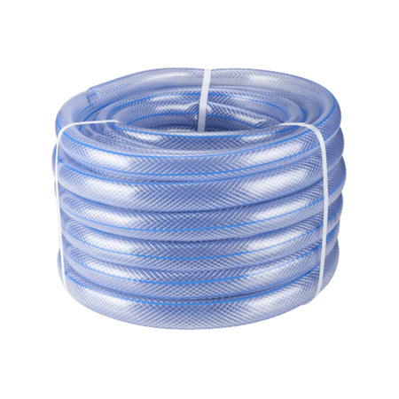 Furtun transparent cu inserție ROMPROFIX, 50 m