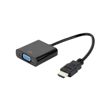 Adaptor HDMI tată la VGA mamă, 1920 × 1080, 15 cm, Gembird G-AHDMIVGA04