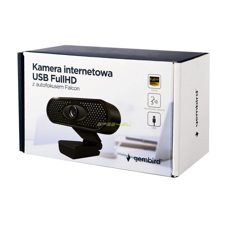 Cameră web USB 1080p auto-focus Gembird G-CAMFALCON