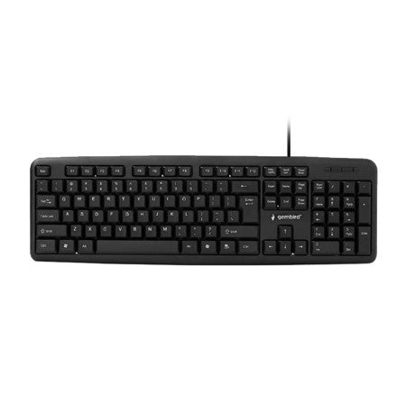 Tastatură standard USB cu 104 taste, cu fir, Gembird G-KBU103