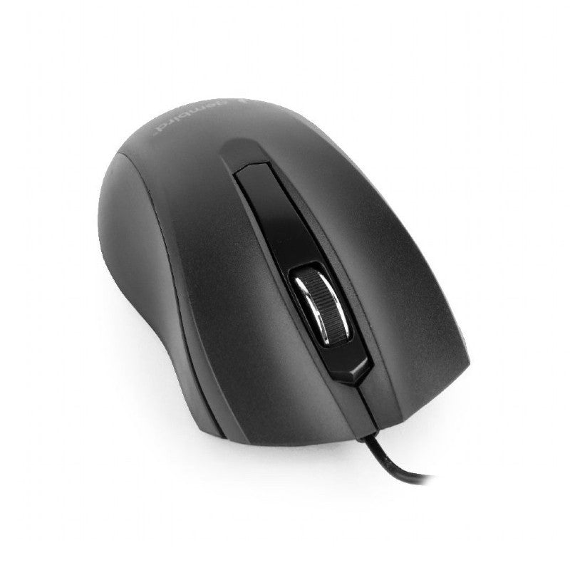 Mouse optic USB, 1000 dpi, cu fir, 3 butoane, Gembird G-MUS3B01