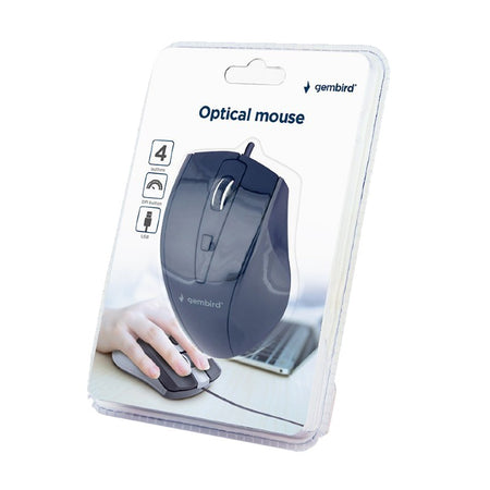 Mouse optic USB 1200 dpi cu fir Gembird G-MUS4B02