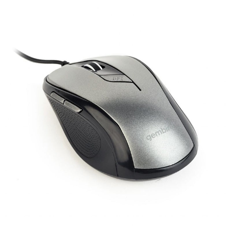 Mouse optic 1600 DPI cu USB, ergonomic, Gembird G-MUS6B01BG