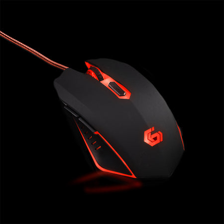 Mouse gaming 2400 DPI ambidextru Gembird G-MUSG001R