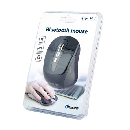 Mouse wireless Bluetooth 1600 DPI cu Bluetooth v3.0 Gembird G-MUSWB6B01