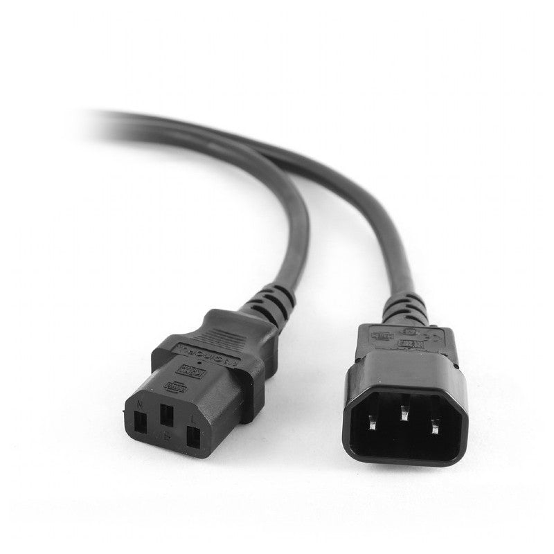 Cablu extensie alimentare PC 1.8 m, IEC320 C13-C14, Gembird G-PC189VDE