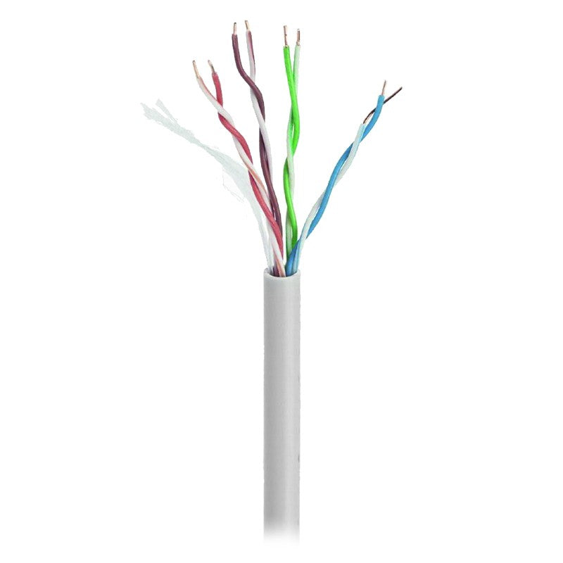 Cablu UTP CAT 5E, conductor CCA solid, 305 m, gri, Gembird G-UPC5004ESOL