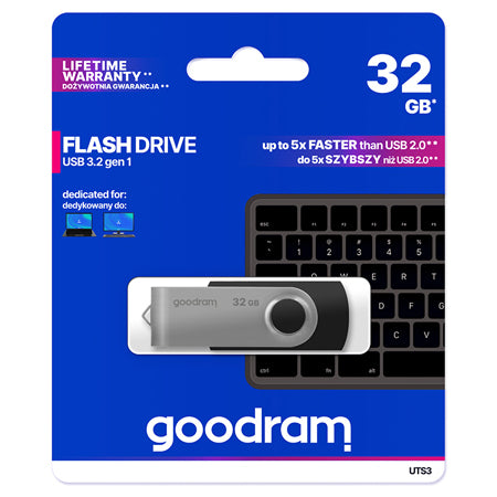 Stick USB 3.0 32GB negru Goodram GDRL032G108