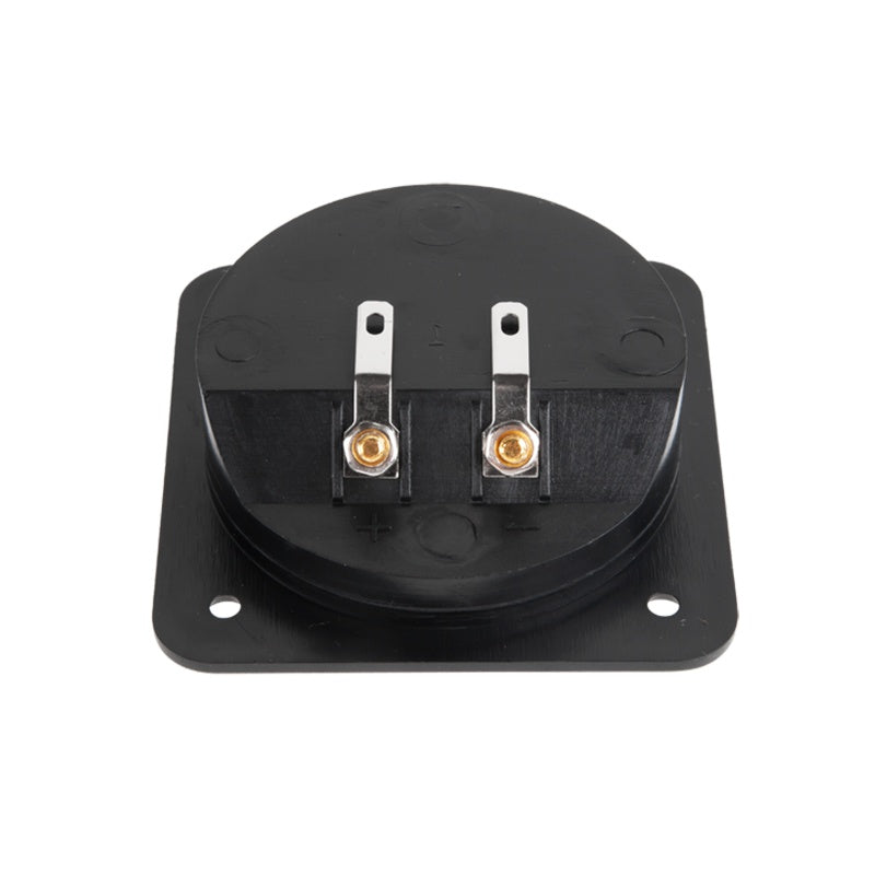 Conector boxă 2 banane aurii, montare pe panou GNI0241
