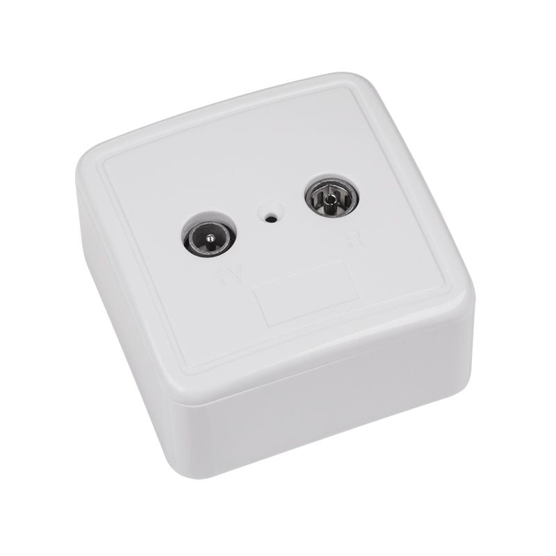 Priză TV aplicată SS3-2022 pentru mufa TV, montare perete GNI0354-1