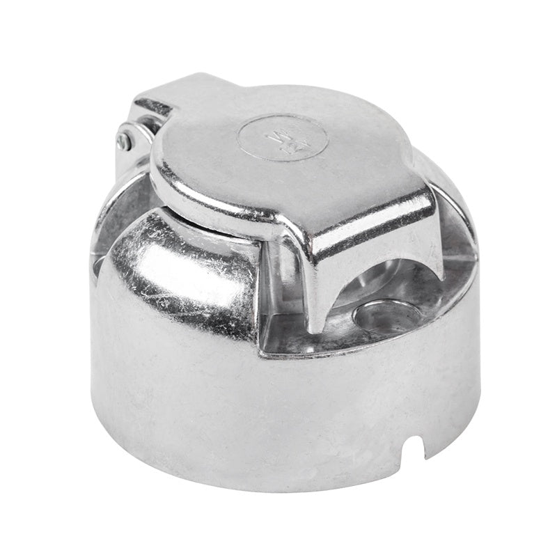 Mufă remorcă din aluminiu, 7 pini, 12/24 V GNI0517