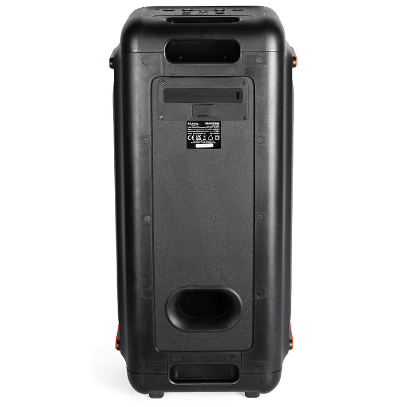 Boxă portabilă 2 × 8" 300 W TWS BT LED Ibiza Sound GRAFFIK600