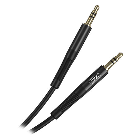 Cablu jack tata 3,5 mm la jack tata 3,5 mm 1 m negru Xo GSM108003